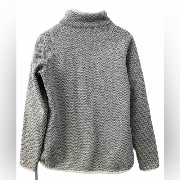 Columbia Knit Fleece Jacket Darling Days Women’s MEDIUM Light Gray - Picture 2 of 10